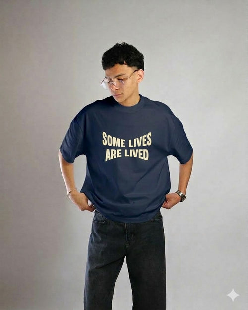 Lives Are Lived Oversized T-Shirt